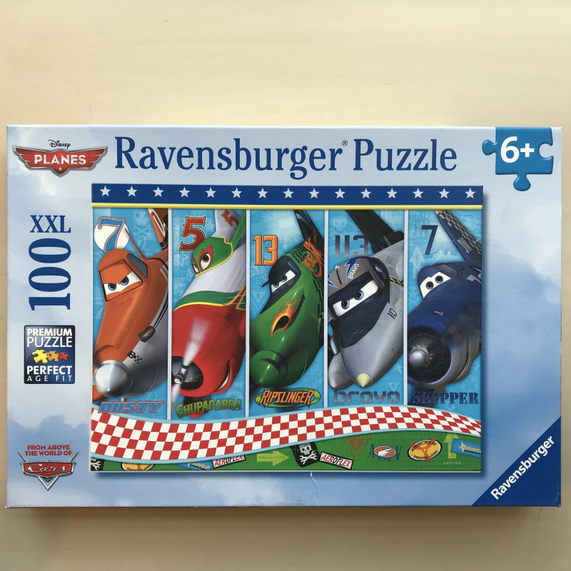 Cars planes XXL 100 stukjes