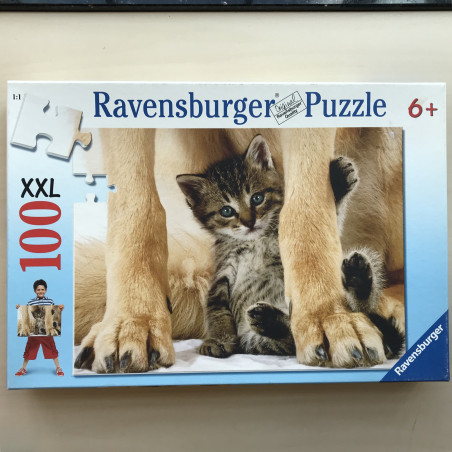 Honden en poezen XXL 100 stukjes