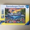 Dolfijnen en Vissen Tropisch paradijs. XXL 100 stukjes