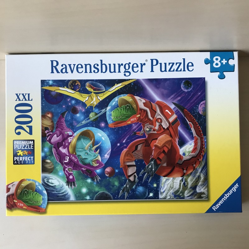 Dino’s in de ruimte : 200 XXL stukjes