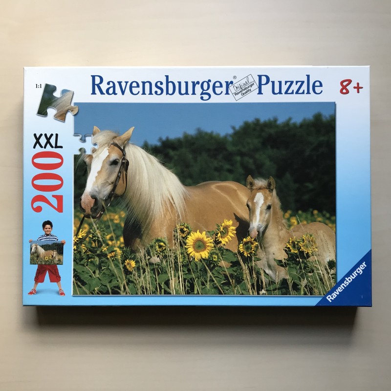 Paarden : XXL 200 stukjes.