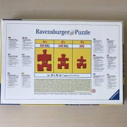 Puzzel met Engelse woordjes. Puzzel XXL 200 stukjes
