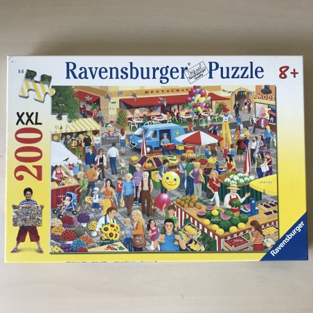 Puzzel met Engelse woordjes. Puzzel XXL 200 stukjes