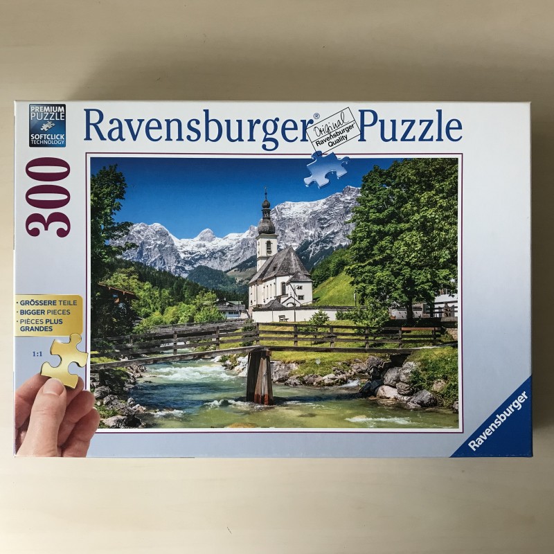 Puzzel plus voor senioren. Ramsau Beieren. 300 stukjes