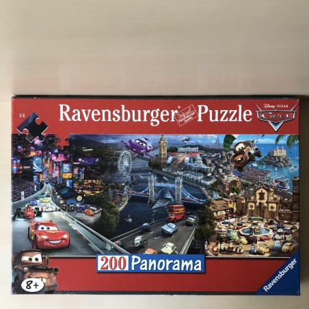 Cars : Panoramapuzzel 200 stukjes.