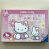 Hello Kitty in de tuin. 100 stukjes