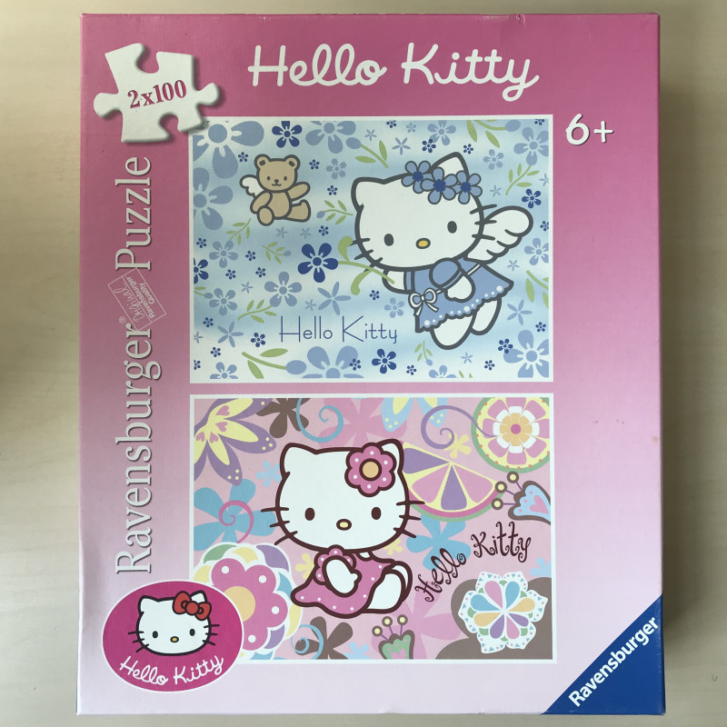 Hello Kitty 2 x 100 stukjes