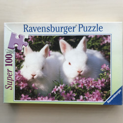 Witte haasjes. super 100