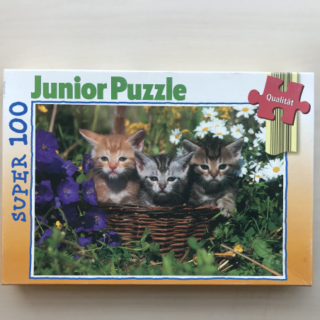 Poezen. Kleine katjes. super 100 stukjes
