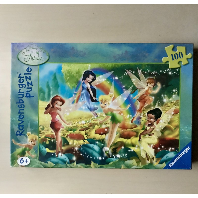 Tinkelbel, Fairies : 100 stukjes. Disney elfjes