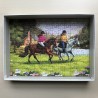 Puzzel 100 stukjes: Girls & Horses: A gallop in the Meadow