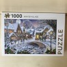 Winter tafereel. 1000 stukjes.