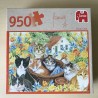Francien : Boerderij katten. Nieuw. 950 stukjes