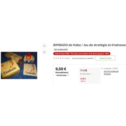 Haba : Bimbado. Balanceerspelletje.