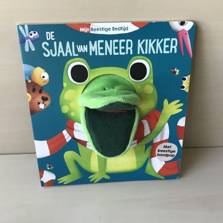 Mijn beestige bedtijd : De sjaal van meneer Kikker.