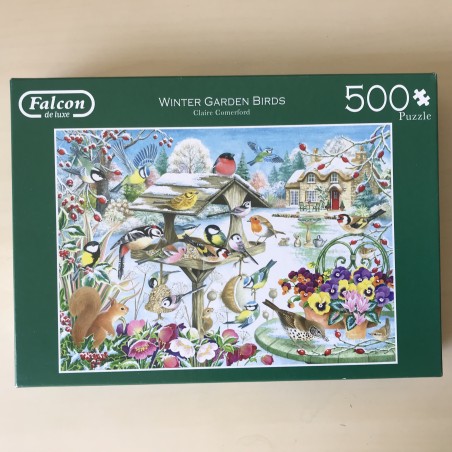 Falcon : winter garden birds. 500 stukjes