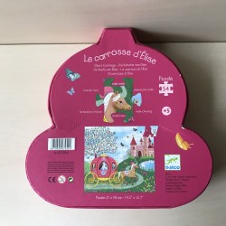 Djeco : De koets van Elise. 54 stukjes.