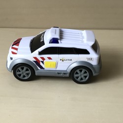 Politieauto. Het geluid doet het niet.