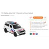 Politieauto. Het geluid doet het niet.