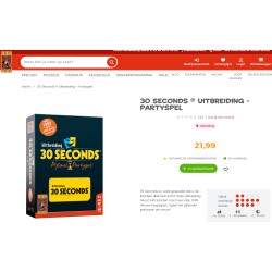999 games : Uitbreiding/ aanvulset 30 Seconds
