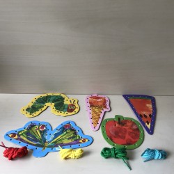 Rupsje Nooitgenoeg : rijgkaarten