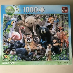 Jungle party. : 1000 stukjes