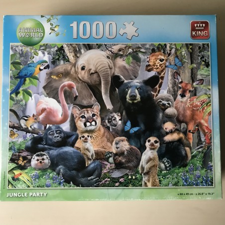 Jungle party. : 1000 stukjes
