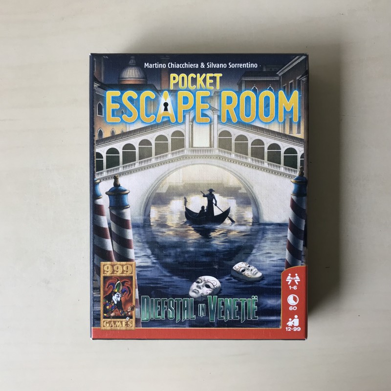 999 Games: Pocket escape room. Diefstal in Venetië