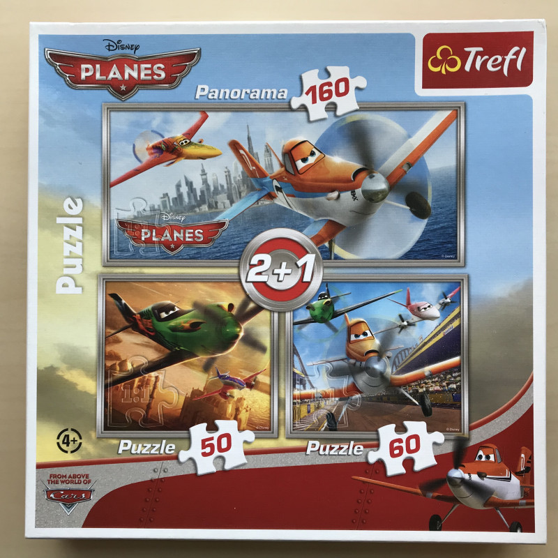 Planes 50 en 60 en 160 stukjes