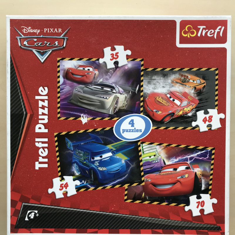 Cars 35 48 54 en 70 stukjes