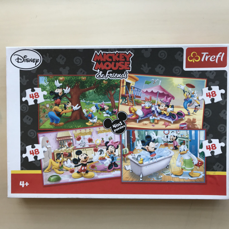Mickey Mouse 4 x 48 stukjes