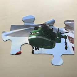 Planes : Piston Peak Fire Department. Vloerpuzzel 24 stukjes.