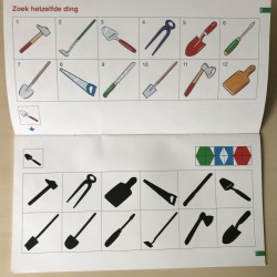 Mini Loco boekje : Welke zijn even lang? Oriëntatiespelletjes 1. Leeftijd 5-6 jaar.