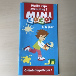 Mini Loco boekje : Welke zijn even lang? Oriëntatiespelletjes 1. Leeftijd 5-6 jaar.