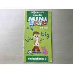 Mini Loco boekje : Taalspelletjes 2. Leeftijd 4-5 jaar