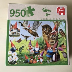 David de Kabouter : Ongebruikt. At the forest with the Gnomes. 950 stukjes.