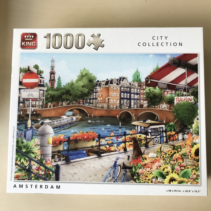 City collection : Amsterdam. 1000 stukjes.