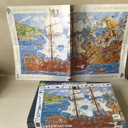 Djeco : Piraten. Zoekpuzzel 100 stukjes