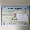 Catch the plane/ vang het vliegtuig.
