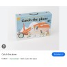 Catch the plane/ vang het vliegtuig.