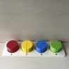 Houten cirkel geometrische puzzel.