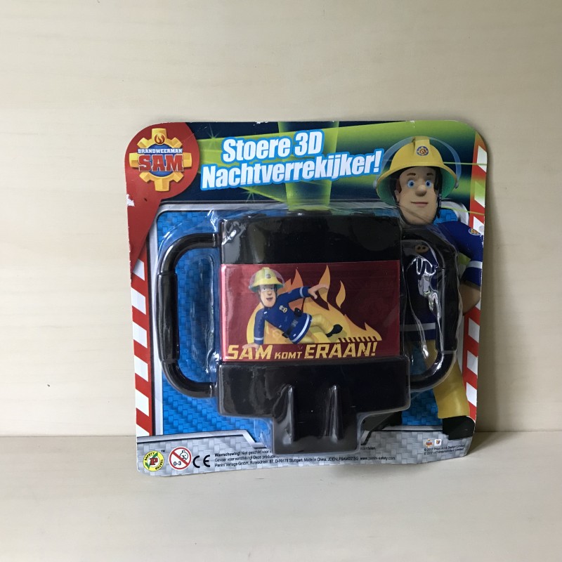 Sam de brandweerman : Nieuw. Stoere 3D nachtverrekijker.