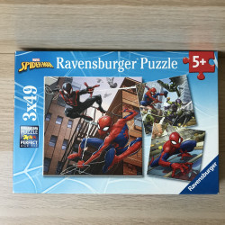 Spider-Man ( Spiderman) puzzel 3 x 49 stukjes