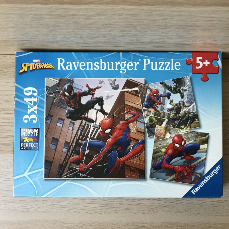 Spider-Man ( Spiderman) puzzel 3 x 49 stukjes