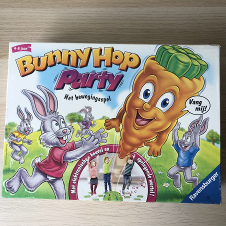 Bunny Hop party. Bewegingsspel
