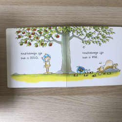 Knuffelkonijnen. Omhoog en omlaag
