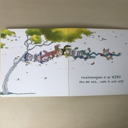 Knuffelkonijnen. Regen of zonneschijn