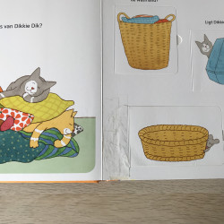 Dit is Dikkie Dik. Een flapjesboek. Groot formaat