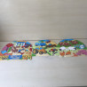 Puzzelplankje knopjespuzzel : 6 stukjes, 8 stukjes en 12 stukjes.