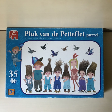 Pluk van de petteflet : 35 stukjes.